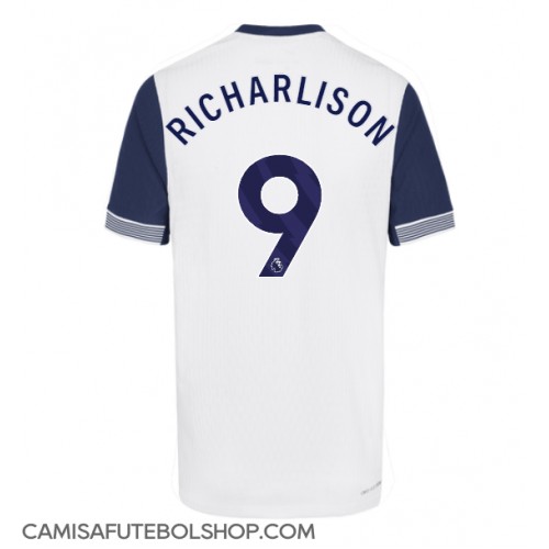 Camisa de time de futebol Tottenham Hotspur Richarlison #9 Replicas 1º Equipamento 2024-25 Manga Curta